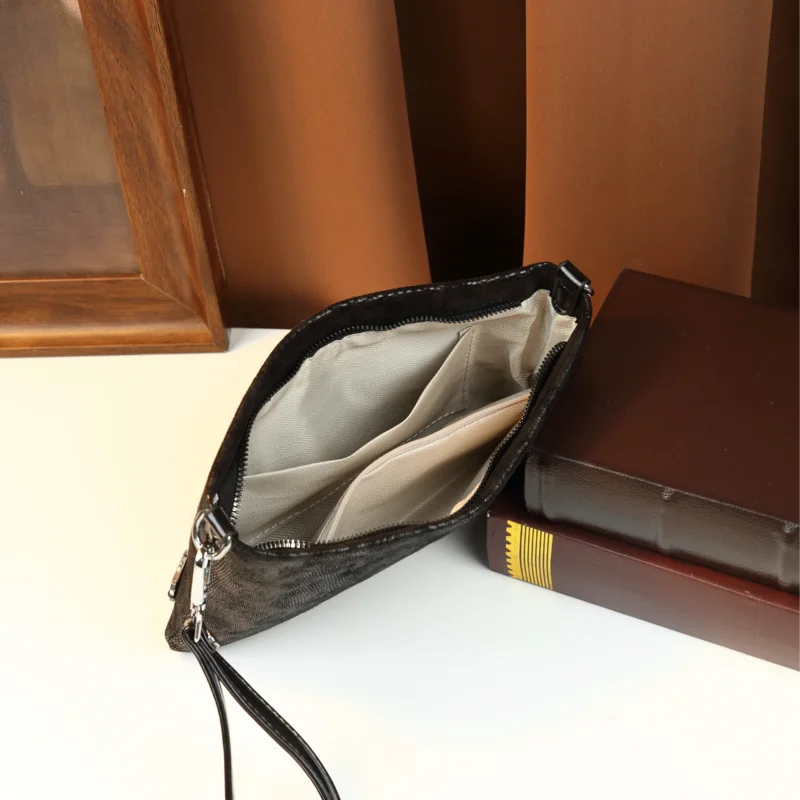 Iridescent Hobo Bag, Multi-Way PU Tote with Gold Hardware - product photo 5