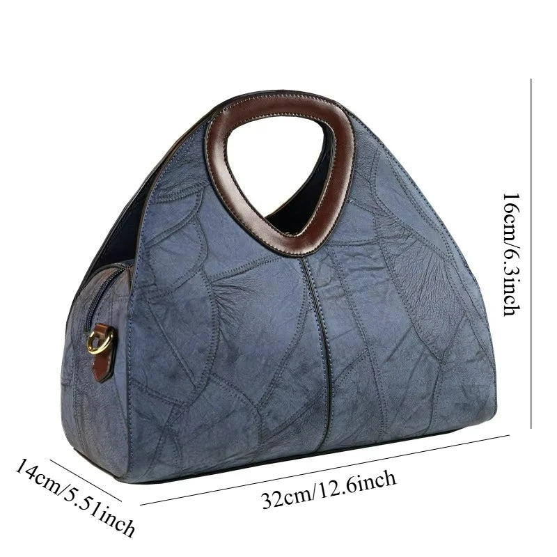 Dumpling Bag, Retro PU Shoulder Handbag - product photo 3