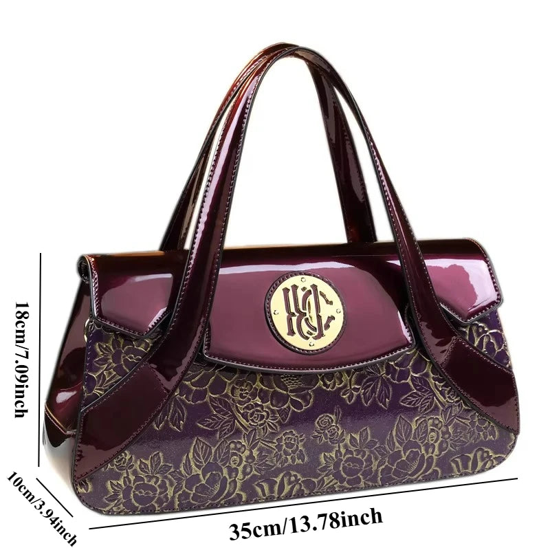 Niche Design Shoulder Bag, Bridal PU Crossbody - product photo 6