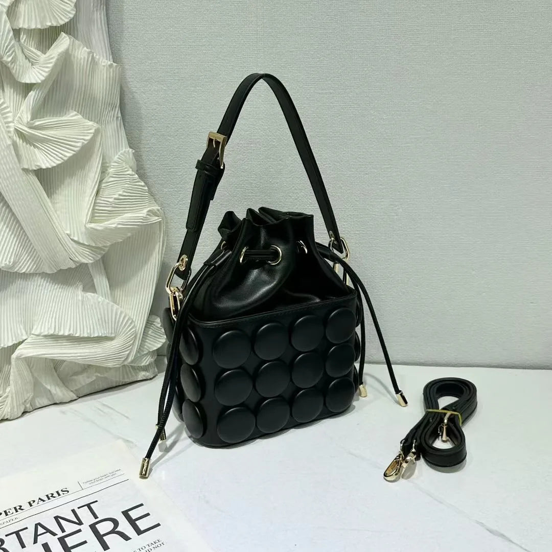 Solid Colour Small Tote, Vintage PU Shoulder Bag - product photo 5