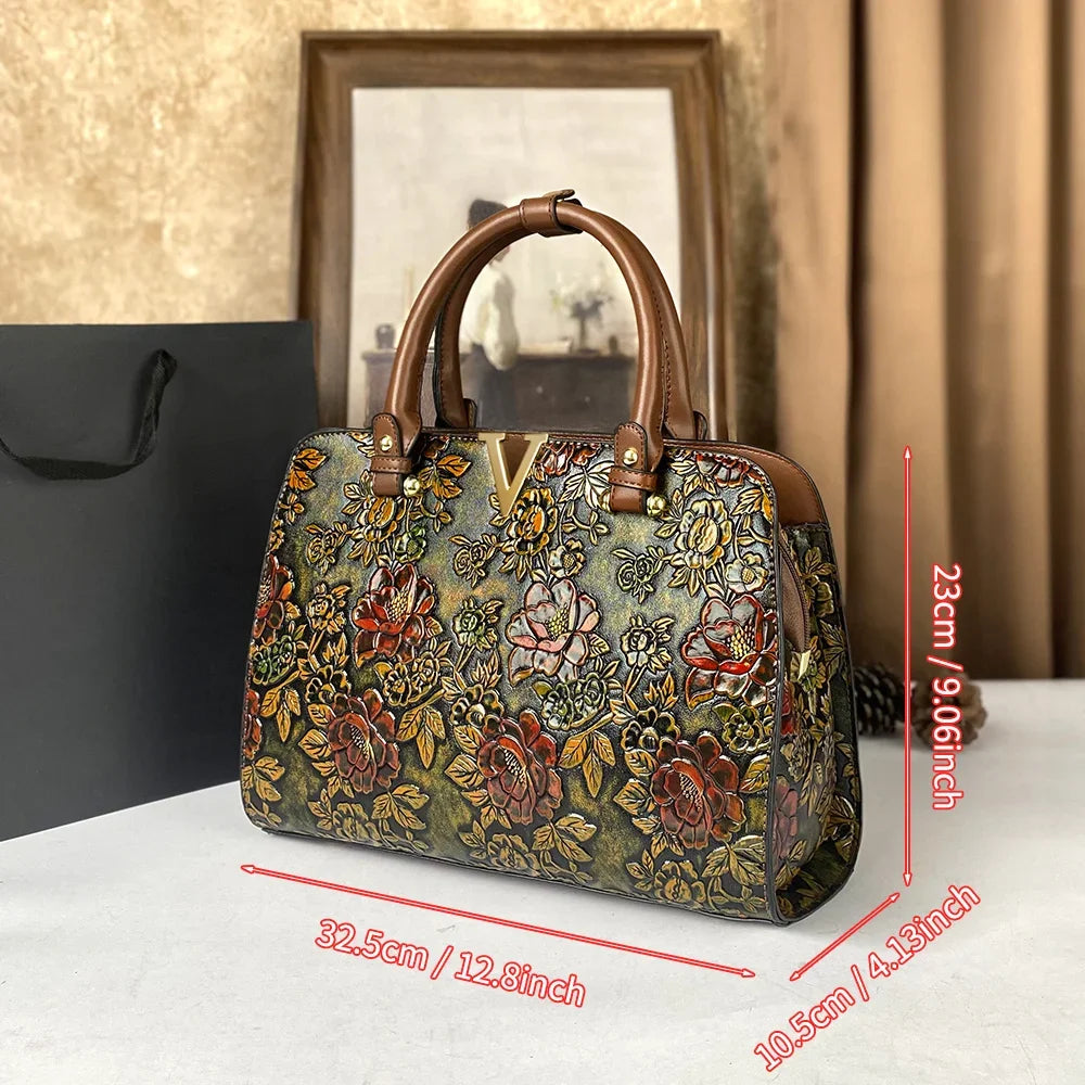 Retro Large-Capacity PU Handbag, Shoulder Bag - product photo 2