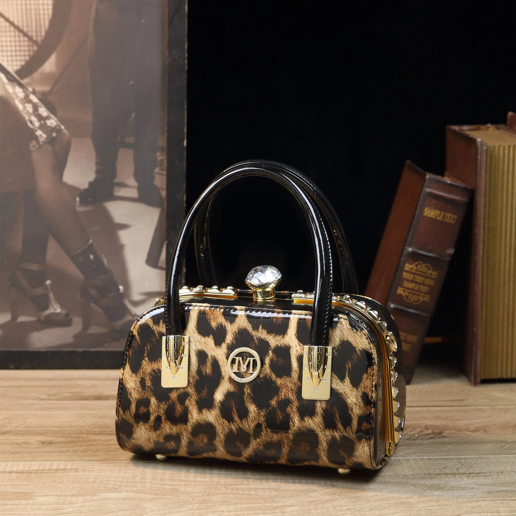 Vintage Boston Shoulder Bag with Detachable Strap - product photo 4