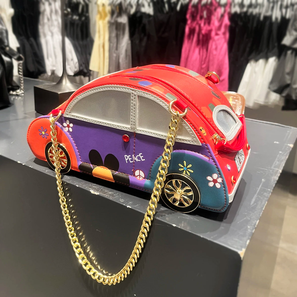 Car-Shaped Purse, Novelty Party Clutch - product photo 5