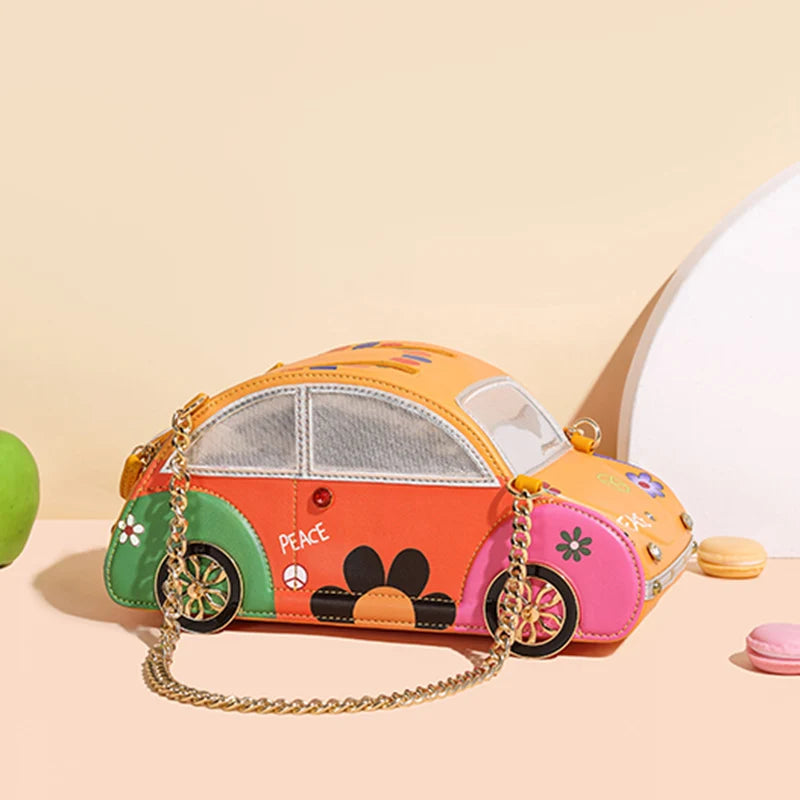 Car-Shaped Purse, Novelty Party Clutch - product photo 2