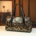 Animal-Print Pillow Bag, Leopard Shoulder Handbag - product photo 1