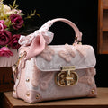 Mini Chain-Trim Crossbody Bag, Water-Repellent PU - product photo 1