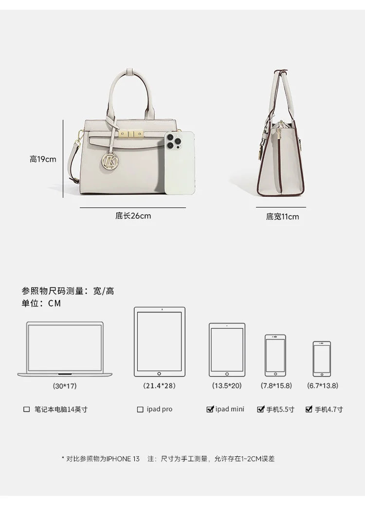 Large-Capacity Crossbody Bag with Tassel - product photo 6