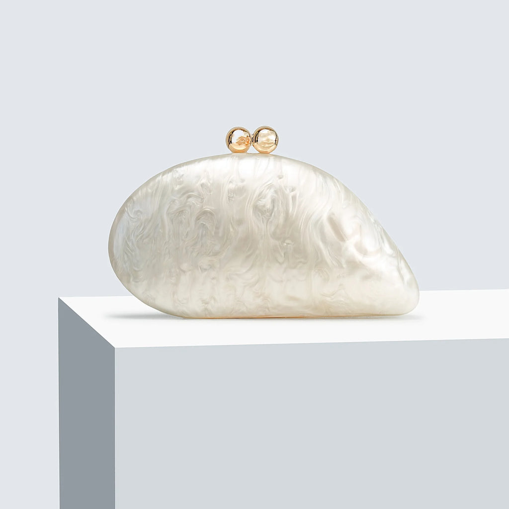 Evening Clutch with Chain Strap, Wedding Bag - product photo 2