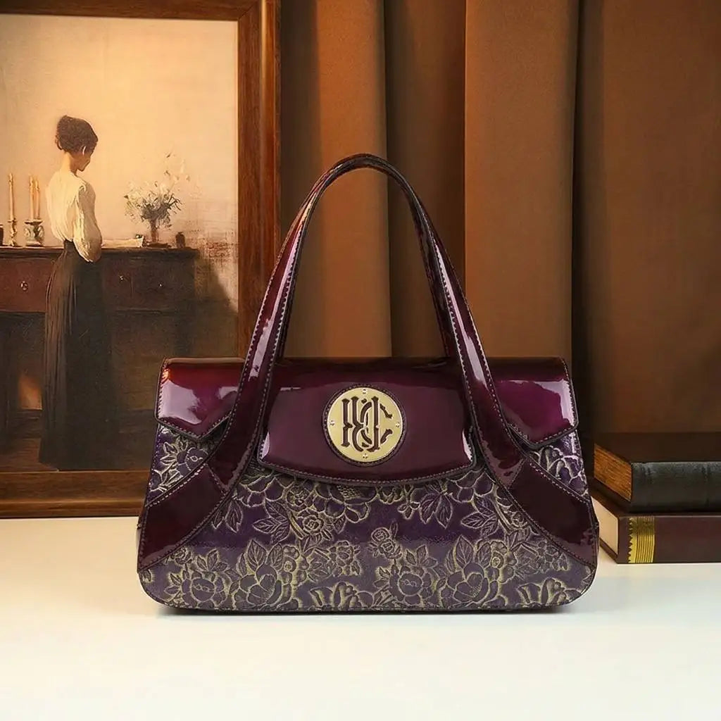 Niche Design Shoulder Bag, Bridal PU Crossbody - product photo 1