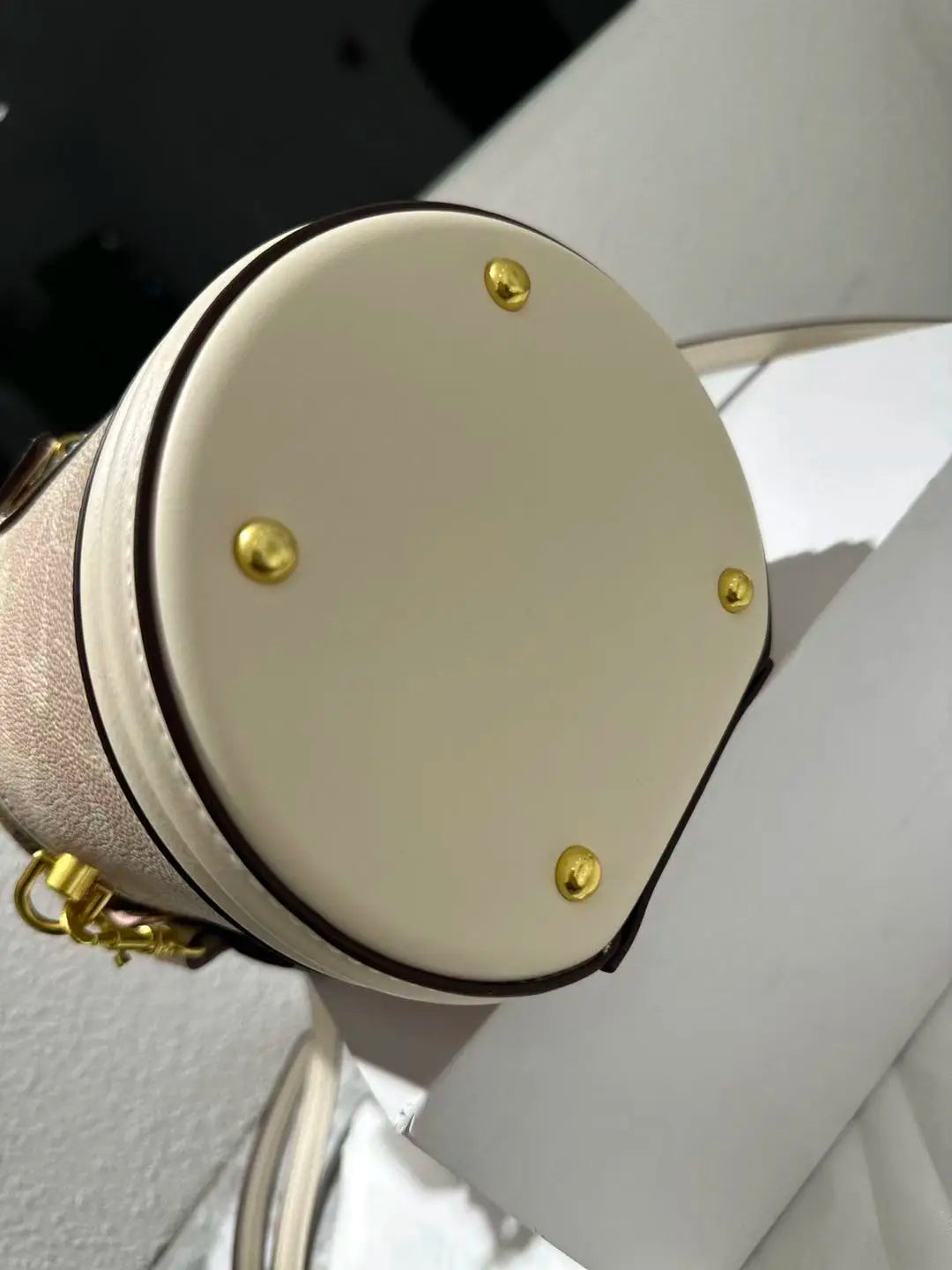 Monogram Cylinder Bag, Scarf-Handle Vanity Bag - product photo 5