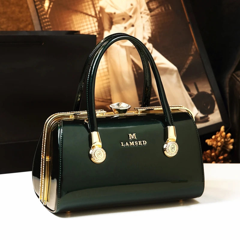Retro Designer-Style Messenger Bag, Large PU Shoulder Bag - product photo 4