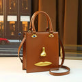 3D Metal Face Handbag, Vintage PU Art Bag - product photo 1
