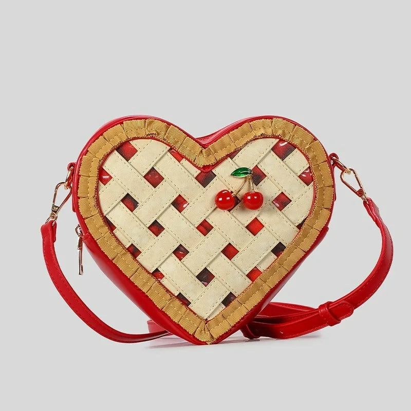 Heart-Shaped Cartoon Bag, Novelty Shoulder Purse - product photo 3