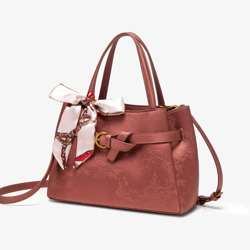 Red Embroidered Wedding Bag, Bridal Shoulder Bag - product photo 2