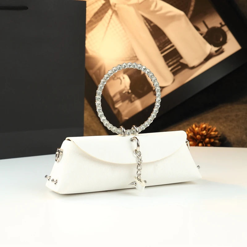 Tassel Envelope Clutch with Chain, Evening Bag - product photo 2
