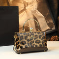 Patent Leopard Mini Shoulder Bag, Party Clutch - product photo 1
