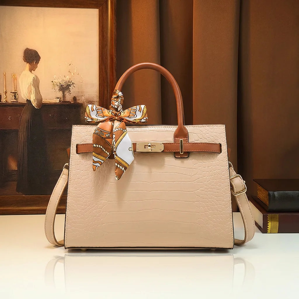 Vintage PU Handbag, Large-Capacity Shoulder Bag - product photo 1