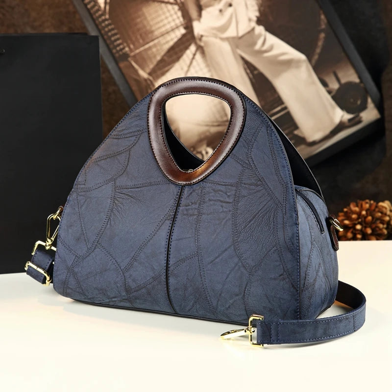 Dumpling Bag, Retro PU Shoulder Handbag - product photo 4