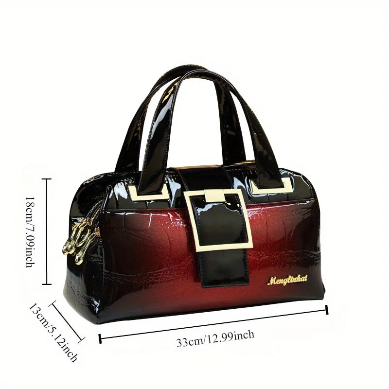 Soft PU Shoulder Tote, Large-Capacity Everyday Bag - product photo 3