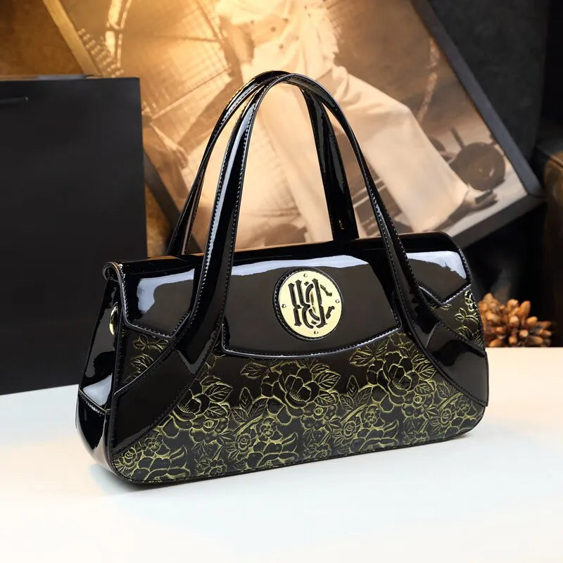 Niche Design Shoulder Bag, Bridal PU Crossbody - product photo 2