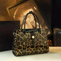 Contrast-Colour Commuter Boston Bag, Large Capacity - product photo 1