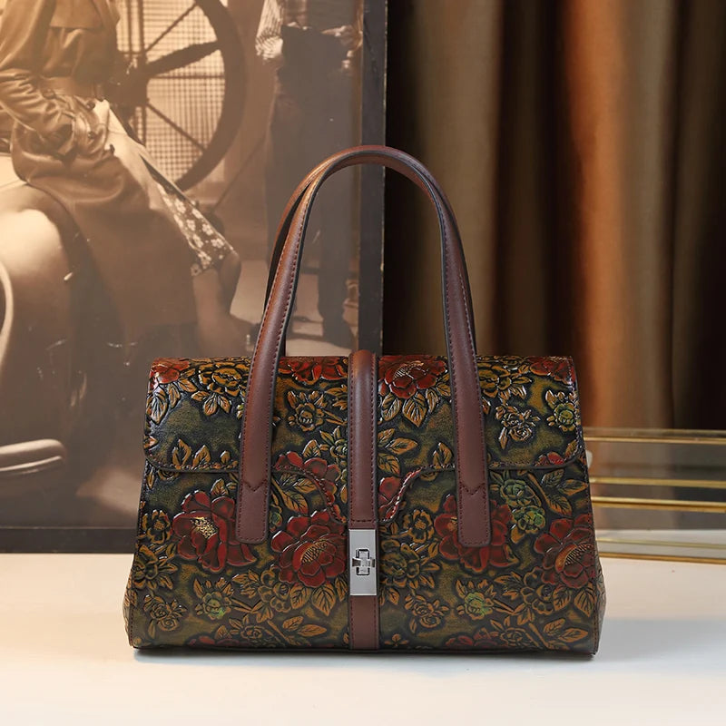 Retro PU Pillow Bag, Zip-and-Hasp Shoulder Purse - product photo 1