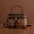 Monogram Vanity Box Bag, PVC Double-Zip Crossbody Purse - product photo 1