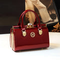 Rivet-Studded Crossbody Bag, PU Handbag - product photo 1