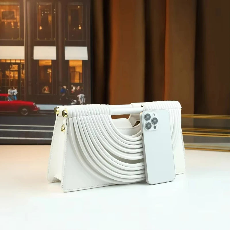 Woven Envelope Clutch & Shoulder Bag - product photo 3