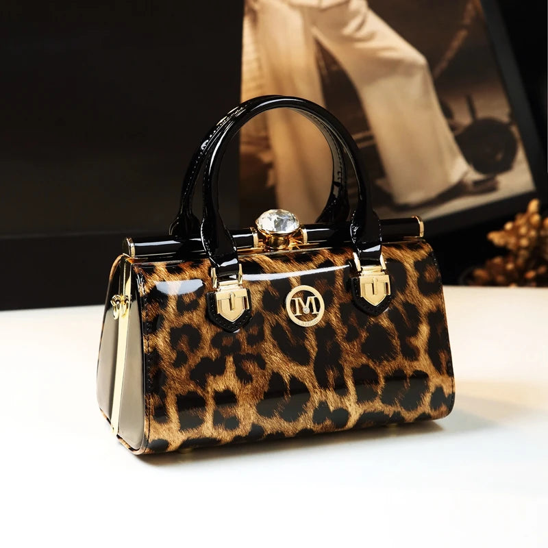 Rivet-Studded Crossbody Bag, PU Handbag - product photo 2