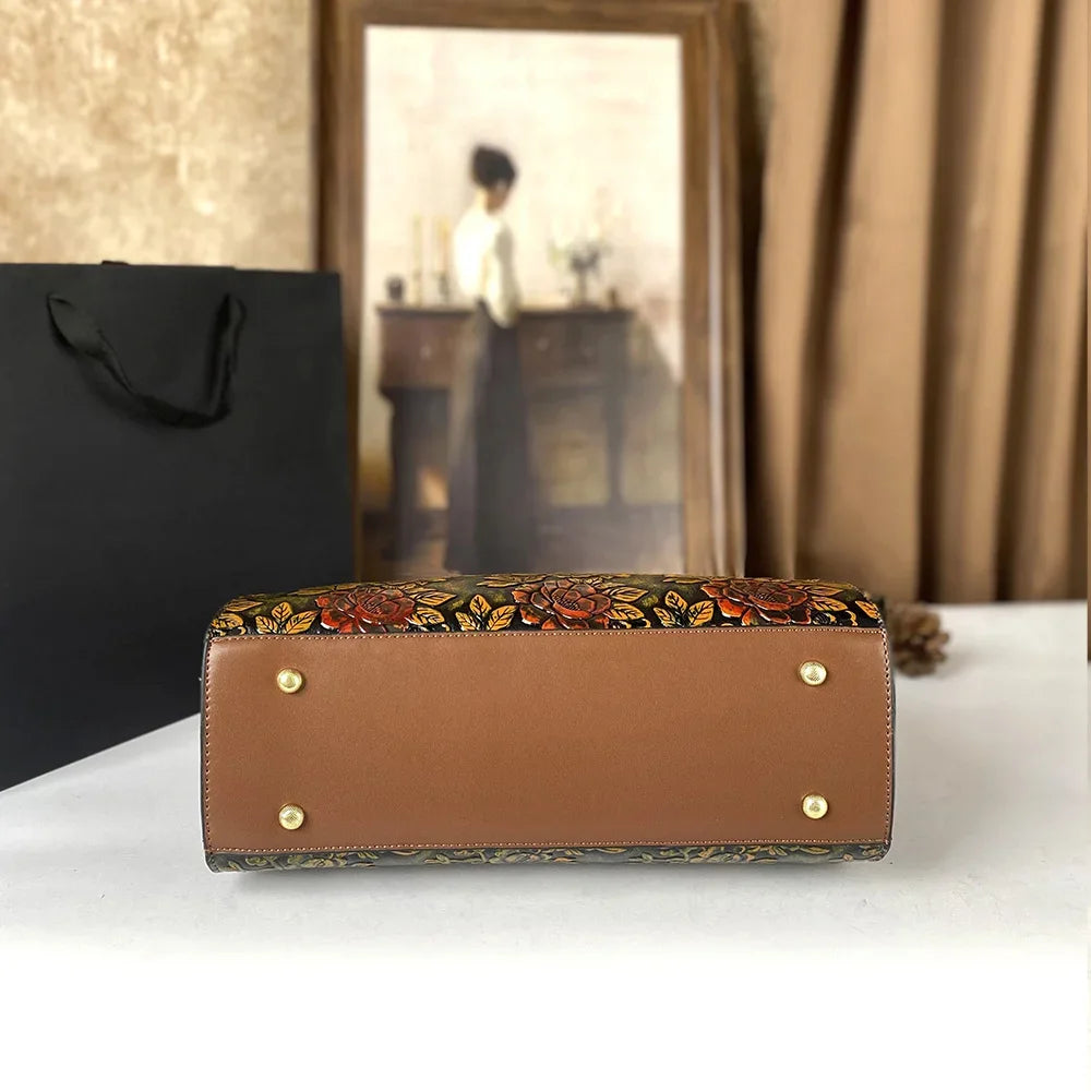 Retro PU Crossbody Bag, Large-Capacity Shoulder Bag - product photo 5