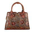 Floral-Print Tote Bag with Top Handle, Large Capacity - product photo 1