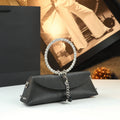 Tassel Envelope Clutch with Chain, Evening Bag - product photo 1