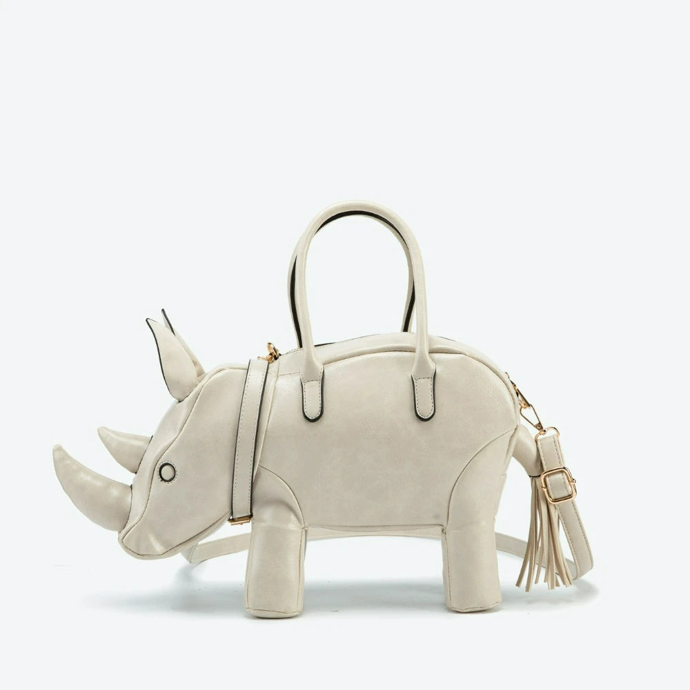 Rhinoceros-Shaped Bag, Novelty Animal Crossbody - product photo 5