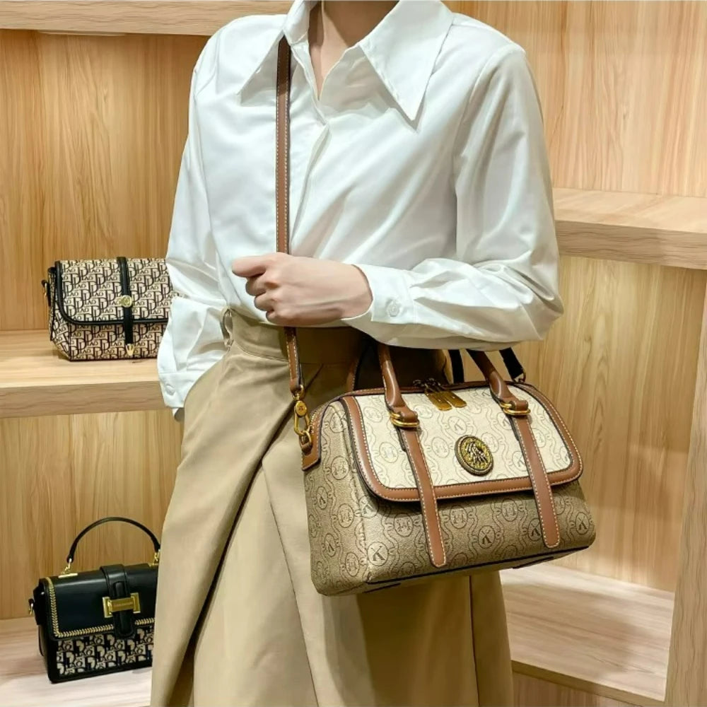 Large PVC Bucket Bag, Water-Resistant Crossbody Tote - product photo 6
