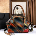 Hand-Woven Genuine Leather Shell Bag, Large Crossbody - product photo 1