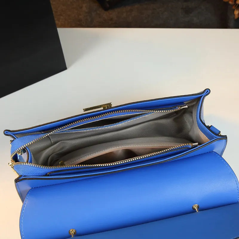 Serpentine Laser-Pattern Shoulder Bag, Retro PU Bag - product photo 4