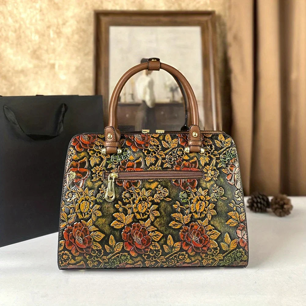 Retro Large-Capacity PU Handbag, Shoulder Bag - product photo 3