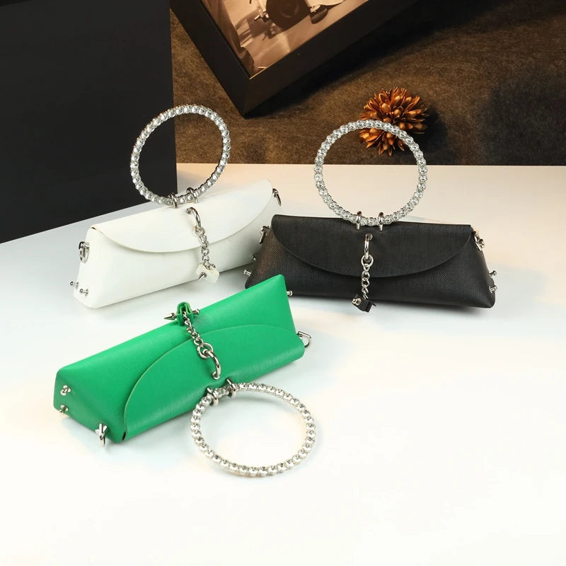 Tassel Envelope Clutch with Chain, Evening Bag - product photo 4