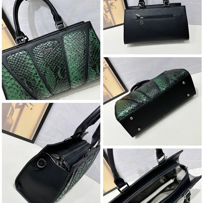 Leopard-Print Crossbody Bag, Animal-Pattern Shoulder Bag - product photo 4