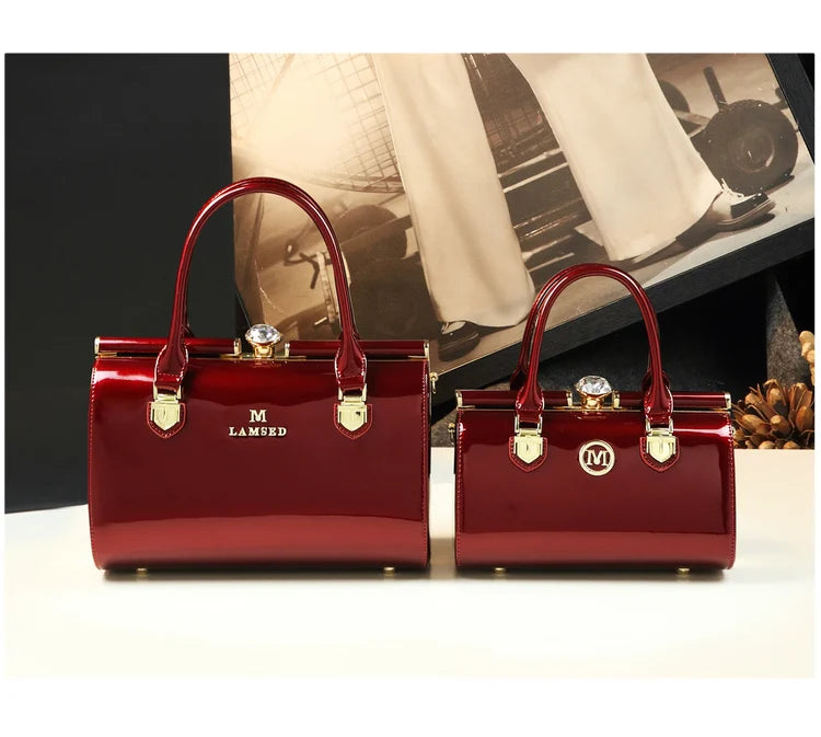 Anti-Theft Chain Crossbody Bag, Minimalist PU Shoulder Bag - product photo 2