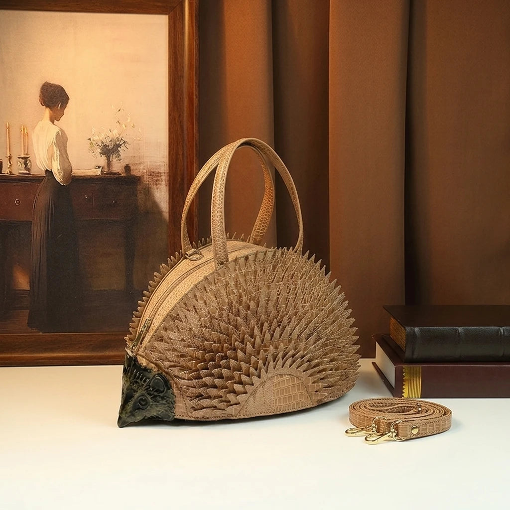 Embroidered Floral Shoulder Bag, Vintage PU Satchel - product photo 1