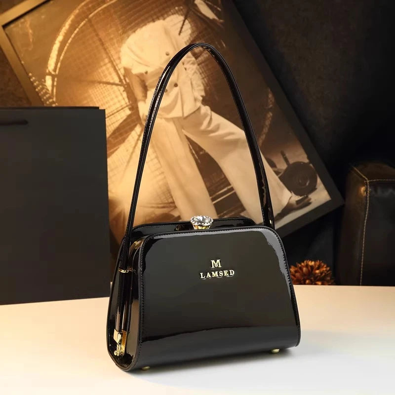 Rhinestone Underarm Bag, Slouchy Shoulder Bag - product photo 2