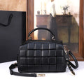 Small Boxy Shoulder Bag, Zip PU Handbag - product photo 1