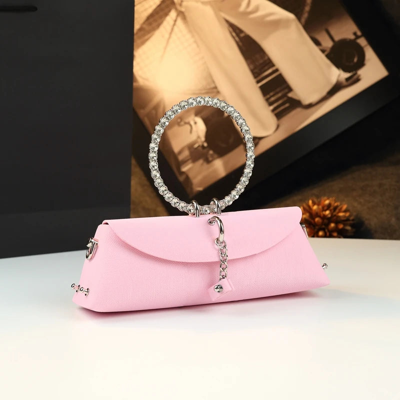 Tassel Envelope Clutch with Chain, Evening Bag - product photo 3