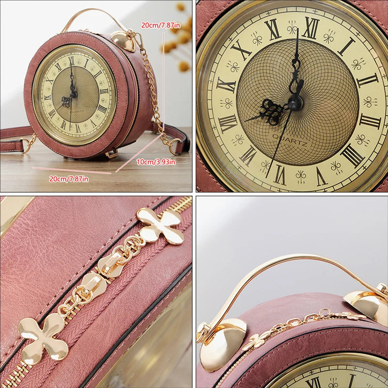 Geometric Print Chain Crossbody Bag - product photo 5