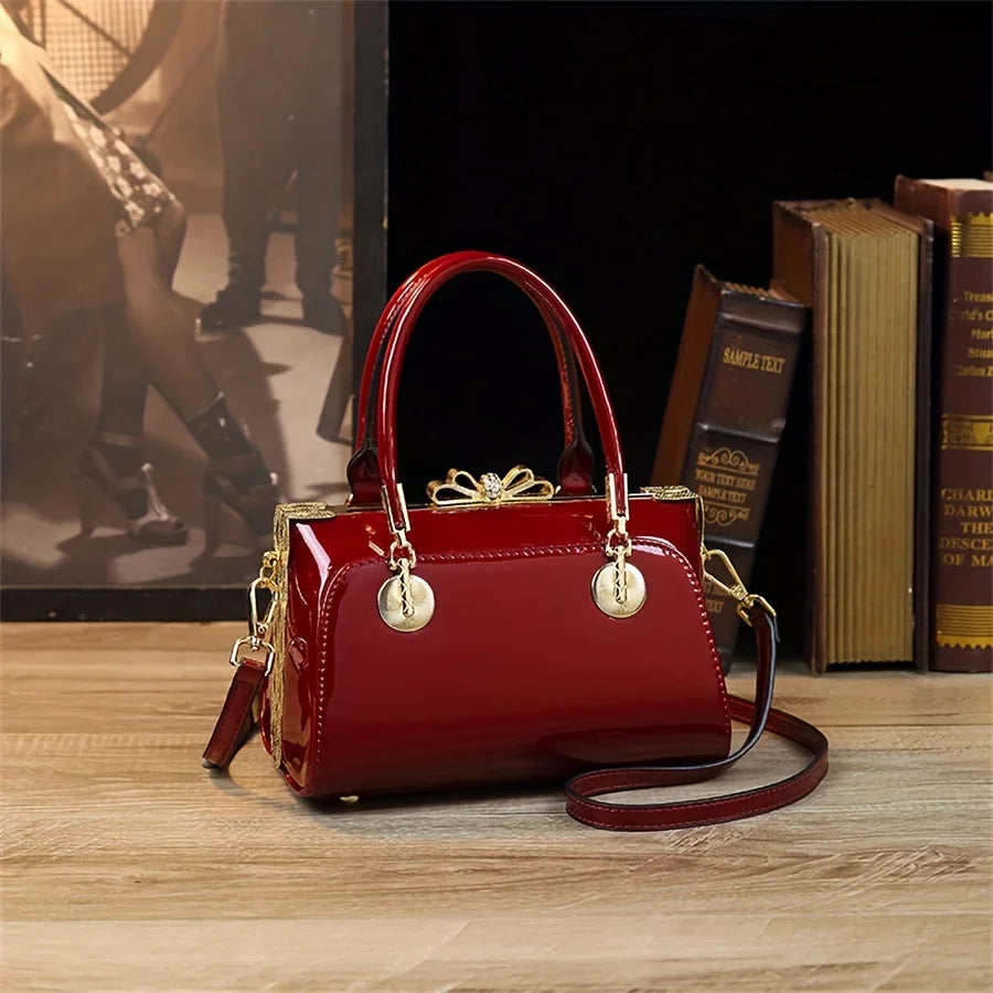 Leopard Pillow Satchel, Small PU Party Bag - product photo 6
